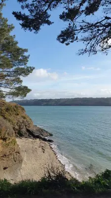 Paysage naturel près de la maison de vacances