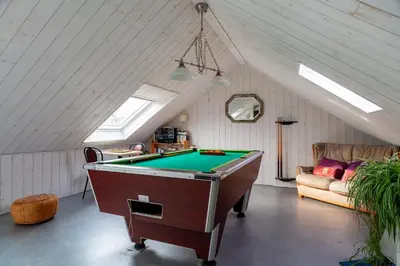 Billard dans l'établissement La Villa de Pentrez -A quelques mètres de la plage