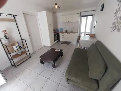 Coin salon dans l'établissement Centre ville Douarnenez