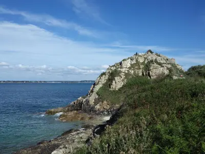 Paysage naturel près de la maison de vacances
