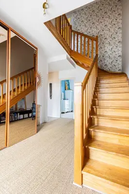 Plan de l'établissement Grande maison à 100 mètres de la plage