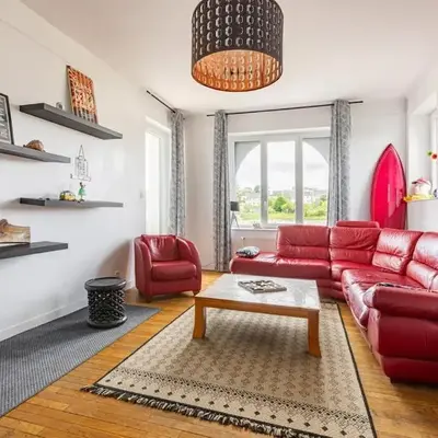 Grande maison à 100 mètres de la plage
