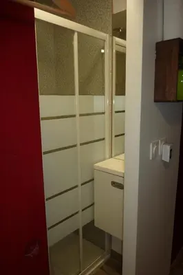 Salle de bains dans l'établissement Gite D'étape de roslaye