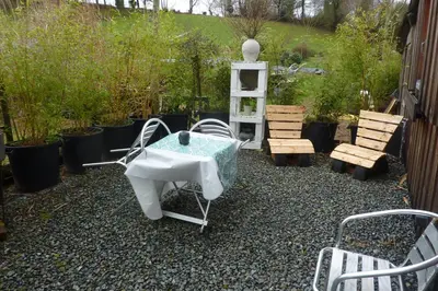 Jardin de l'établissement Gite D'étape de roslaye