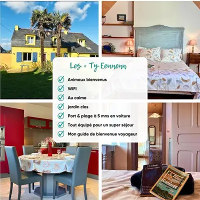 Plan de l'établissement Ty Eeunenn - wifi - jardin clos