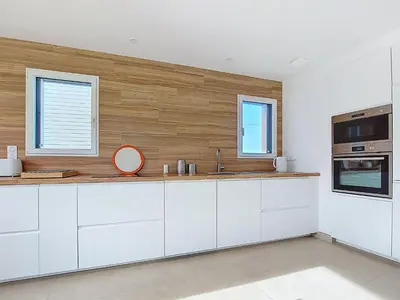 Cuisine ou kitchenette dans l'établissement Holiday Home Magdanela by Interhome