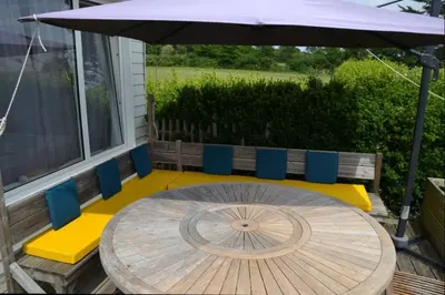 Jardin de l'établissement Sea, Surf and Spa!