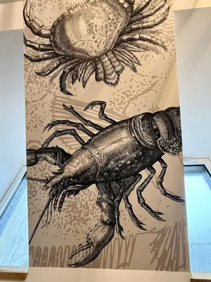 Plan de l'établissement Au Homard Suspendu