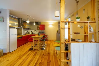 Cuisine ou kitchenette dans l'établissement Ti kouign amann - Proche du Port