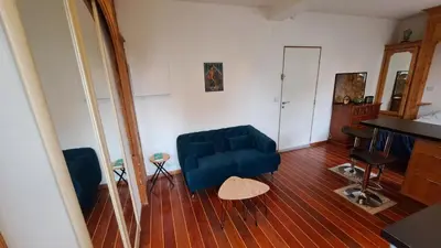 Coin salon dans l'établissement Studio à 70m des flots
