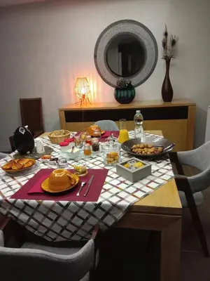 Nourriture dans la maison d'hôtes ou à proximité