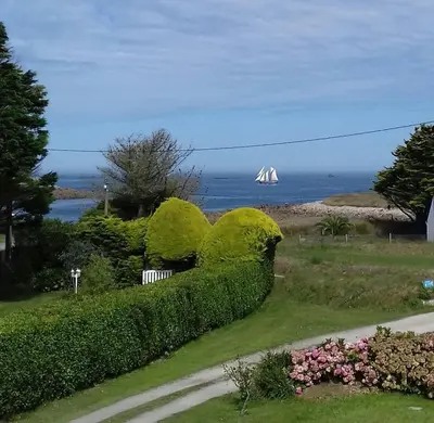 Paysage naturel près de la maison de vacances