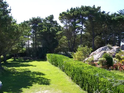 Jardin de l'établissement les gites marins des abers -ty Per