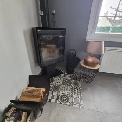 Plan de l'établissement Cap sur la Digue Maison à Cap-coz dans un environnement calme et verdoyant, à 5 minutes du centre de Fouesnant et de la plage de Cap-Coz!
