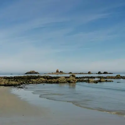 Paysage naturel près de la maison de vacances