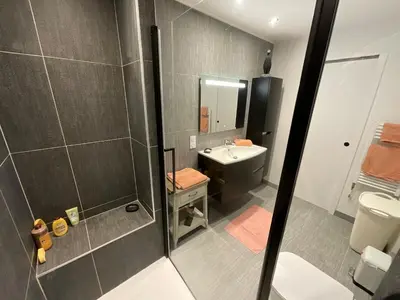 Salle de bains dans l'établissement Une perle en cœur de ville