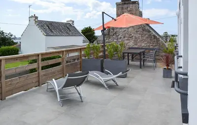 Bâtiment de la maison de vacances