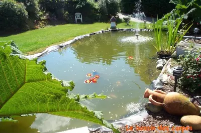 Jardin de l'établissement Ti Nadoziou - Location de vacances pour 3 personnes