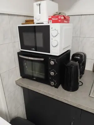 Cuisine ou kitchenette dans l'établissement BREST - Centre - pied a terre