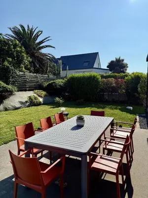 Jardin de l'établissement Maison ROSCOFF