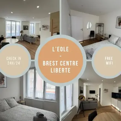L'Eole - 2 pièces au cœur de Brest