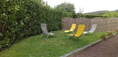 Jardin de l'établissement Le Cocon Breton