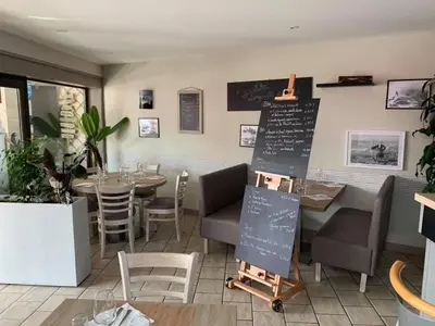 Coin salon dans l'établissement Le Trymen