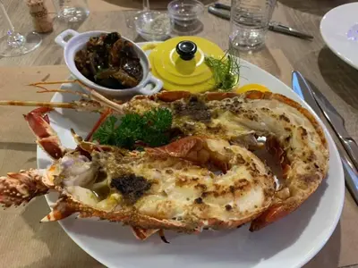 Nourriture dans la maison d'hôtes ou à proximité