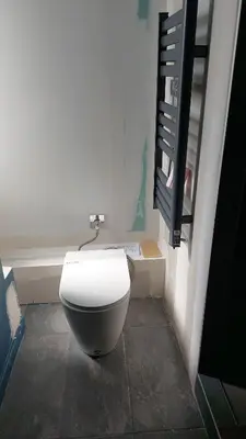 Salle de bains dans l'établissement L'Eclose