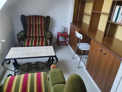 Coin salon dans l'établissement Maison Lallier