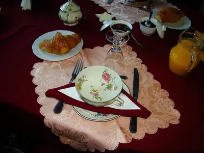 Nourriture dans la maison d'hôtes ou à proximité