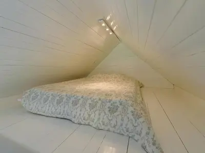 Un ou plusieurs lits dans un hébergement de l'établissement Holiday home with private pool