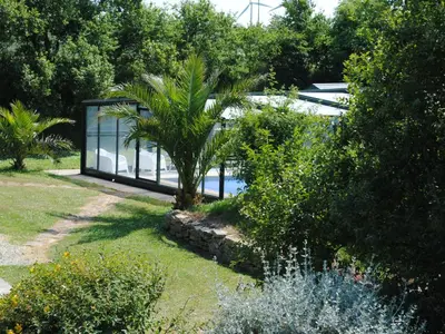 Jardin de l'établissement Holiday home with private pool