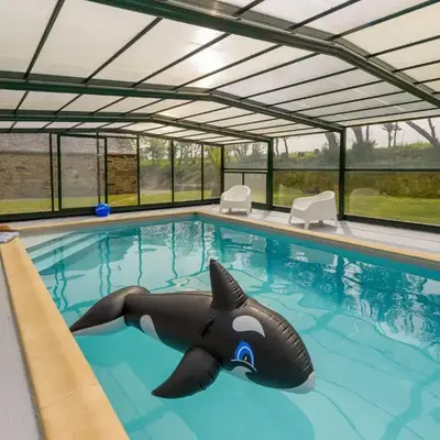 Holiday home with private pool