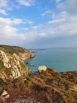 Paysage naturel près de la maison de vacances