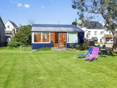 Jardin de l'établissement Maison charmante Trédrez-Locquémeau + Vue