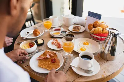 Nourriture dans l'hôtel ou à proximité