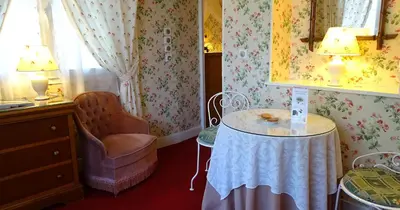 Coin salon dans l'établissement TI AL LANNEC Hotel - Restaurant & Spa