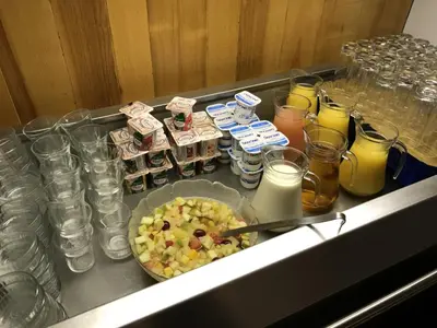 Nourriture dans l'hôtel ou à proximité