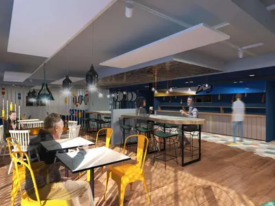 Restaurant ou autre lieu de restauration dans l'établissement ibis Styles Morlaix
