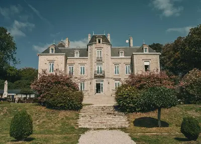 Jardin de l'établissement Manoir de Kerhuel de Quimper