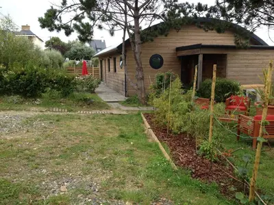 Jardin de l'établissement gîte ty coat an traezh