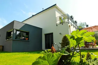 Jardin de l'établissement Gite du bout du monde
