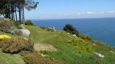 Paysage naturel près de la villa