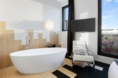 Salle de bains dans l'établissement Best Western Plus Europe Hôtel Brest