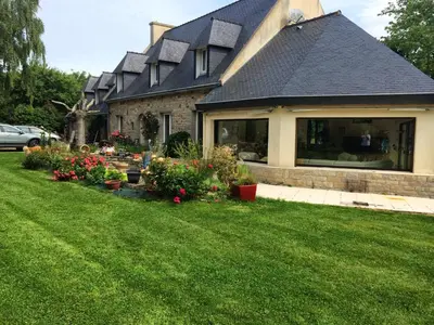 Jardin de l'établissement La maison de l'Odet