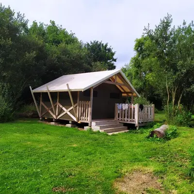 Plan de l'établissement Camping Kerlaudy La pause Atypi'k