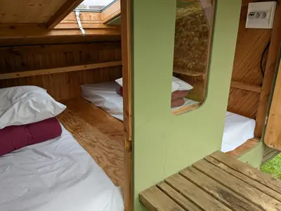 Plan de l'établissement Camping Kerlaudy La pause Atypi'k