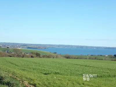 Paysage naturel près de la maison de vacances