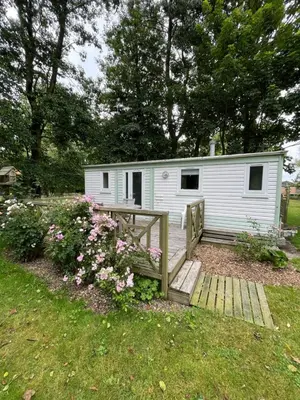 Jardin de l'établissement Auberge de Keringar